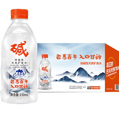 巴马百年长寿村矿泉水330ml*12瓶