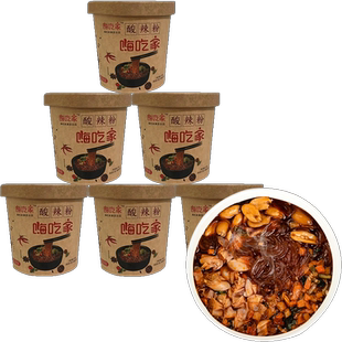 嗨吃家网红正宗重庆酸辣粉螺蛳粉火鸡面114g*6桶米线方便面整箱