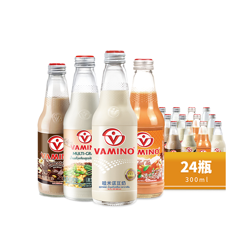 哇米诺豆奶组合套装300ml×24瓶