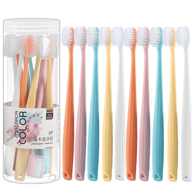 乐齿软毛小头成人牙刷防尘套