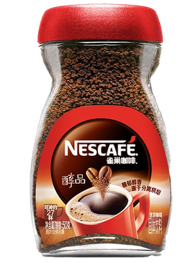 雀巢醇品美式纯黑咖啡不酸不涩