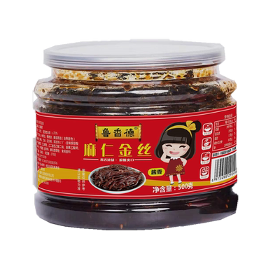 麻仁金丝老咸菜丝酱菜