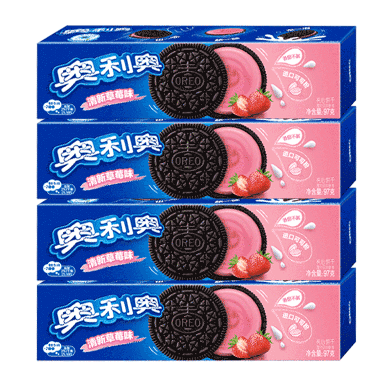 奥利奥多口味多盒组合夹心饼干