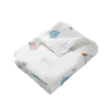 十月结晶纯棉纱布新生儿超柔大毛巾