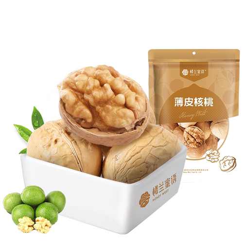 楼兰蜜语新疆特产纸皮核桃500g皮薄肉厚易开清香酥脆营养黄金果仁