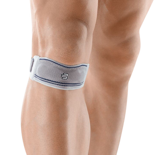 德国Bauerfeind保而防GenuPoint护膝跑步羽毛球篮球稳定髌骨带