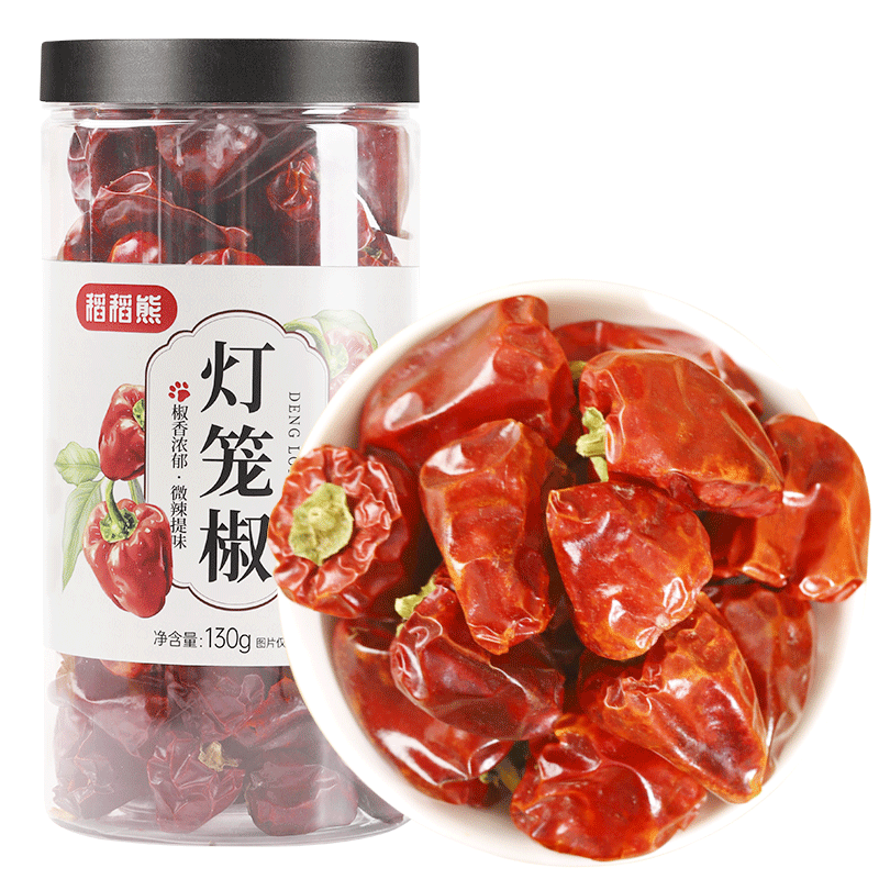 稻稻熊灯笼椒干辣椒香料烧菜卤肉可搭八角花椒桂皮香叶辣椒粉