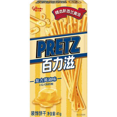 格力高百力滋黄油味咔滋香脆41g