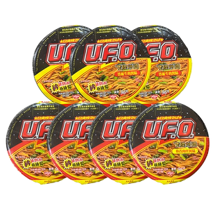 【包邮】日清UFO飞碟炒面方便面泡面铁板牛肉鱼香肉丝拌面速食