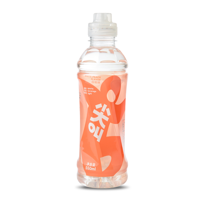 农夫山泉尖叫白桃味550ml/瓶饮料维生素运动柠檬混装经典矿泉水