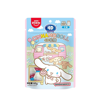 阿麦斯酸奶苏打味软糖60g×1袋