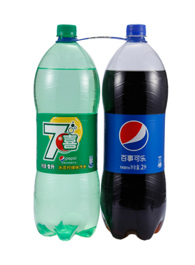 百事 七喜2L*2汽水饮料碳酸