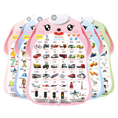 宝宝有声早教挂图点读发声书玩具