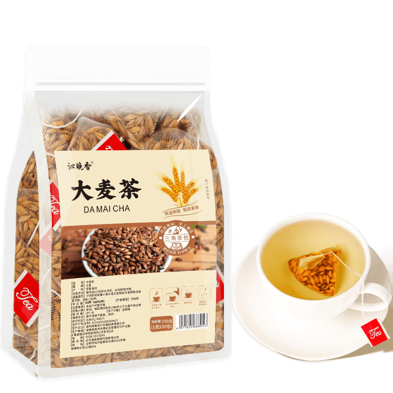正宗炒熟大麦茶茶包正品官方饭店专用泡水喝独立包装浓香型养生茶