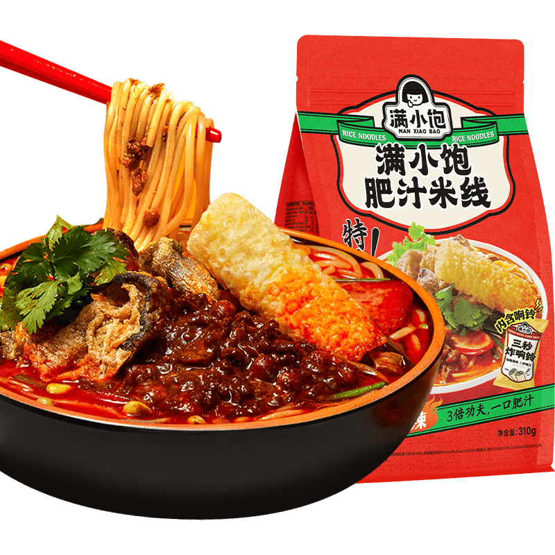 满小饱310g*1袋激酸激辣肥汁米线