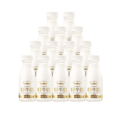 每日鲜语鲜牛奶14瓶6种鲜活营养