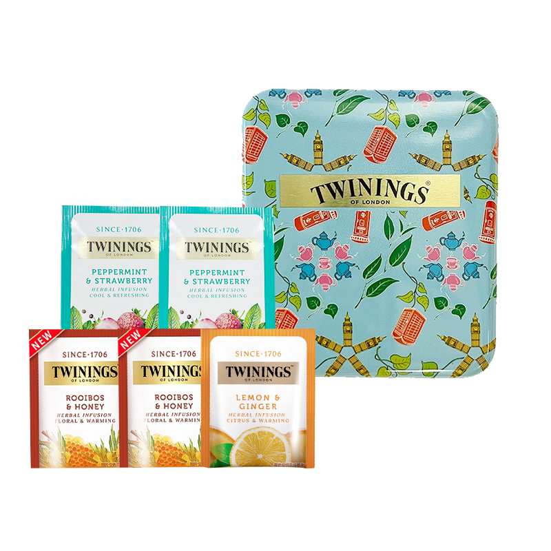 进口川宁茶包豪门伯爵红茶路易波士薄荷草莓柠檬干姜四口味,茶,代用/花草茶,淘宝优惠券,粉丝福利购,淘宝优惠卷