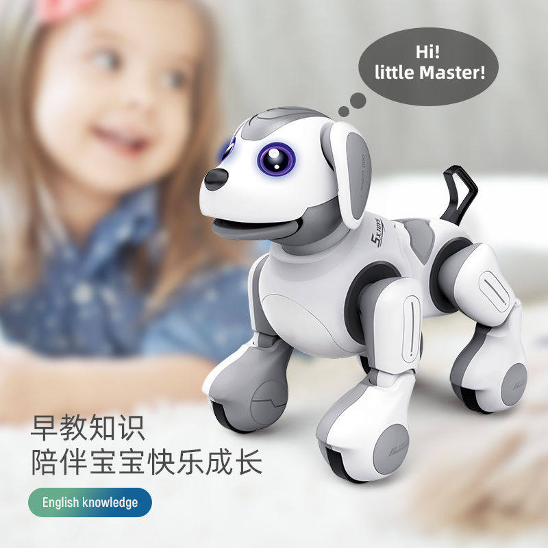 WITTEN 원격 제어 스마트 로봇 개 충전 어린이 장난감  교육 조기 교육 전기 강아지 소년과 소녀 선물