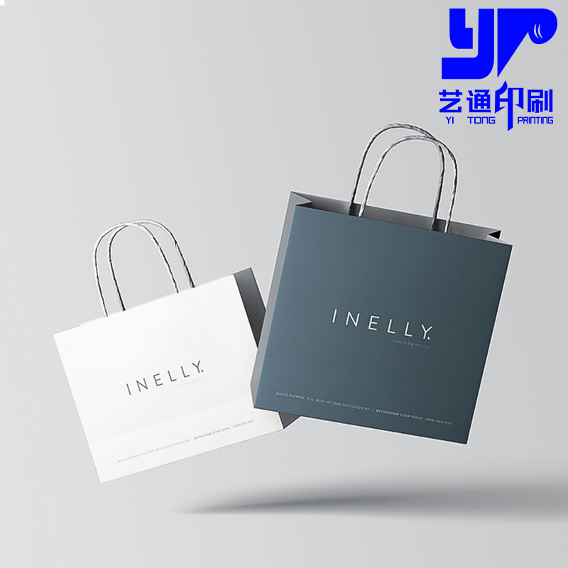 牛皮纸袋手提纸袋定制外卖奶茶袋