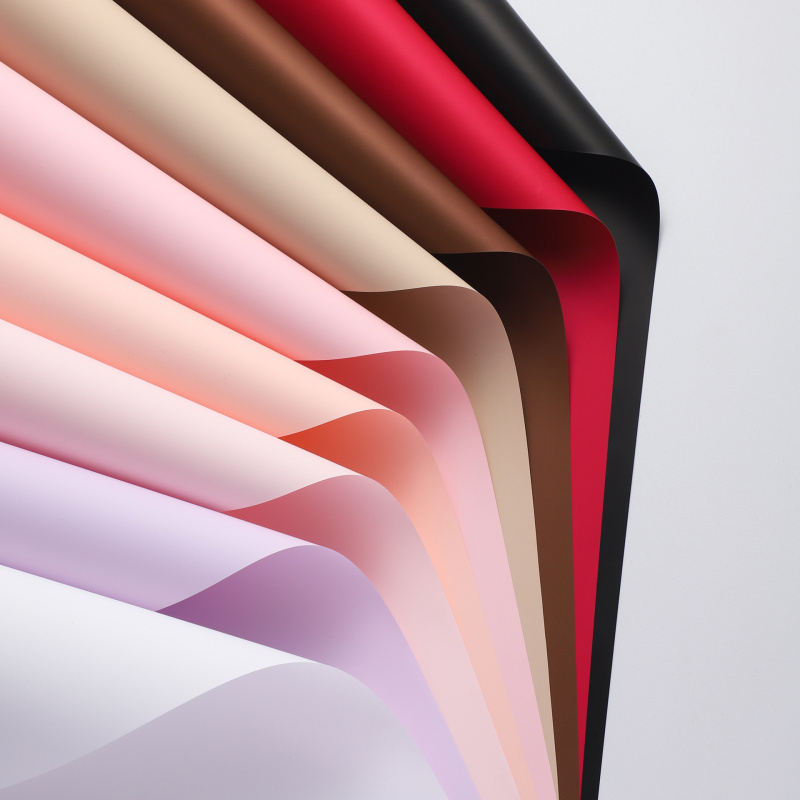 七色堇新潮纸7.5丝加厚防水纯色