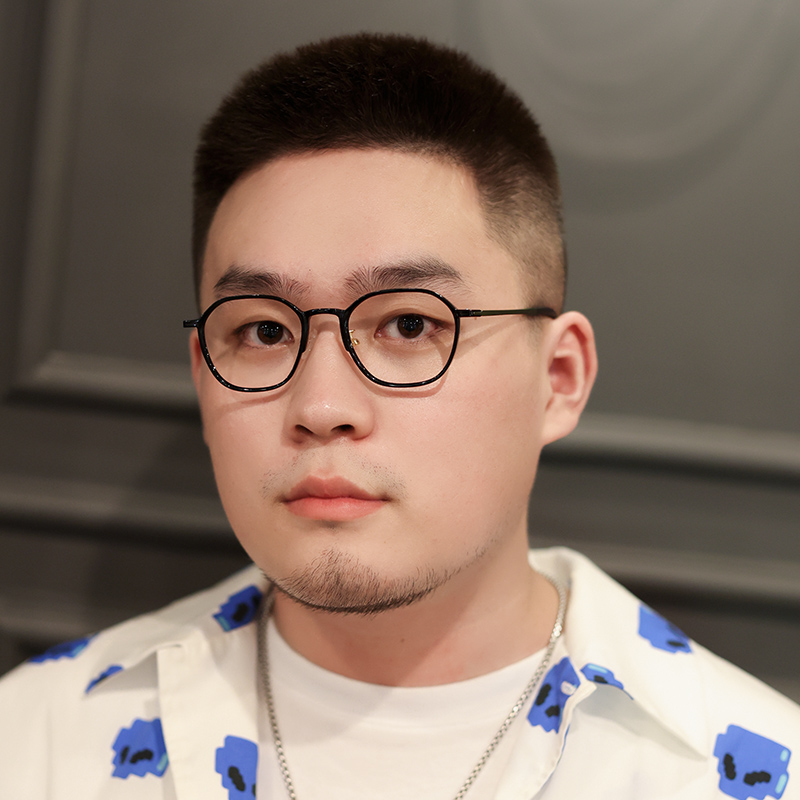 max大头眼镜男近视镜眼睛框架