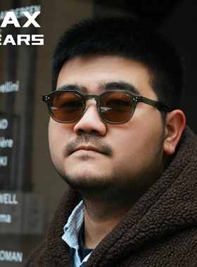 MAXBEARS防紫外线复古通用太阳镜