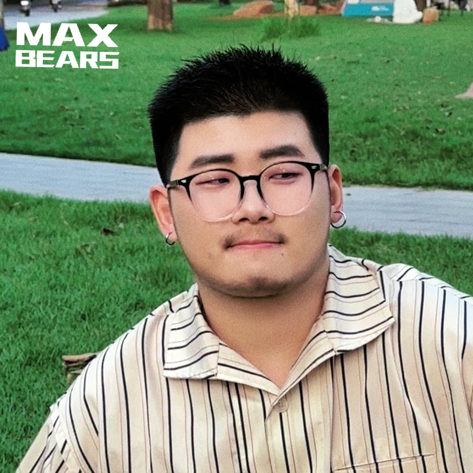 MAXBEARS日系TR熊猫配色眼镜框