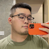 半框155mm大码 眼镜框大头加宽眼睛框镜架男胖脸可配近视商务方形