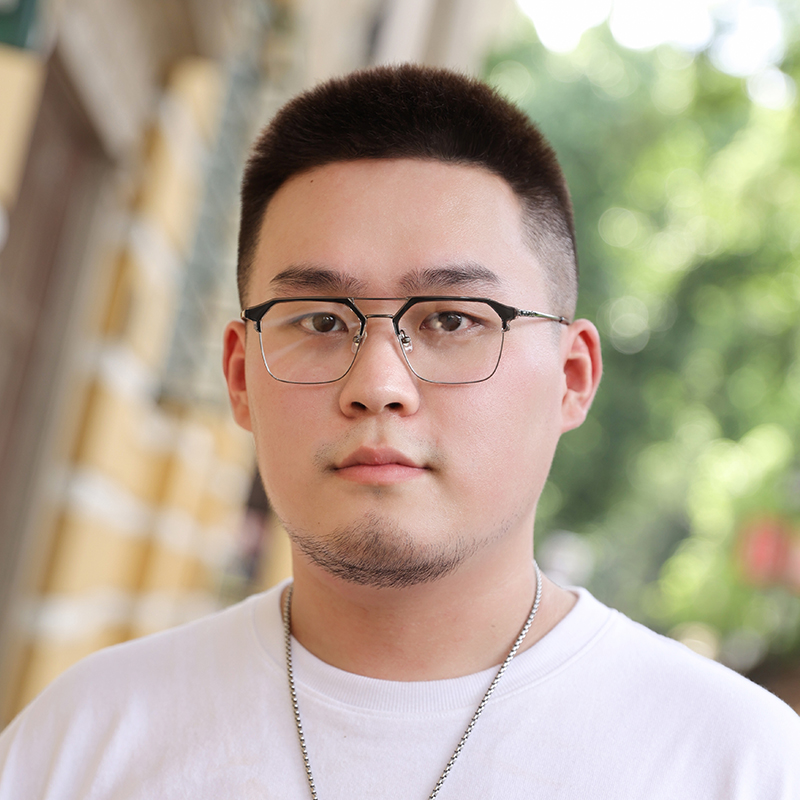 框架半框近视眼镜方形
