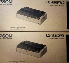 爱普生（EPSON）136KWII 136列高速卷筒针式打印机 136KW