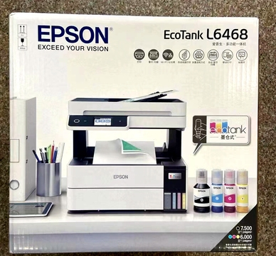 EPSON爱普生L6468/6498彩色办公商用双面墨仓一体打印机 办公设备/耗材/相关服务 墨仓式多功能一体机 原图主图