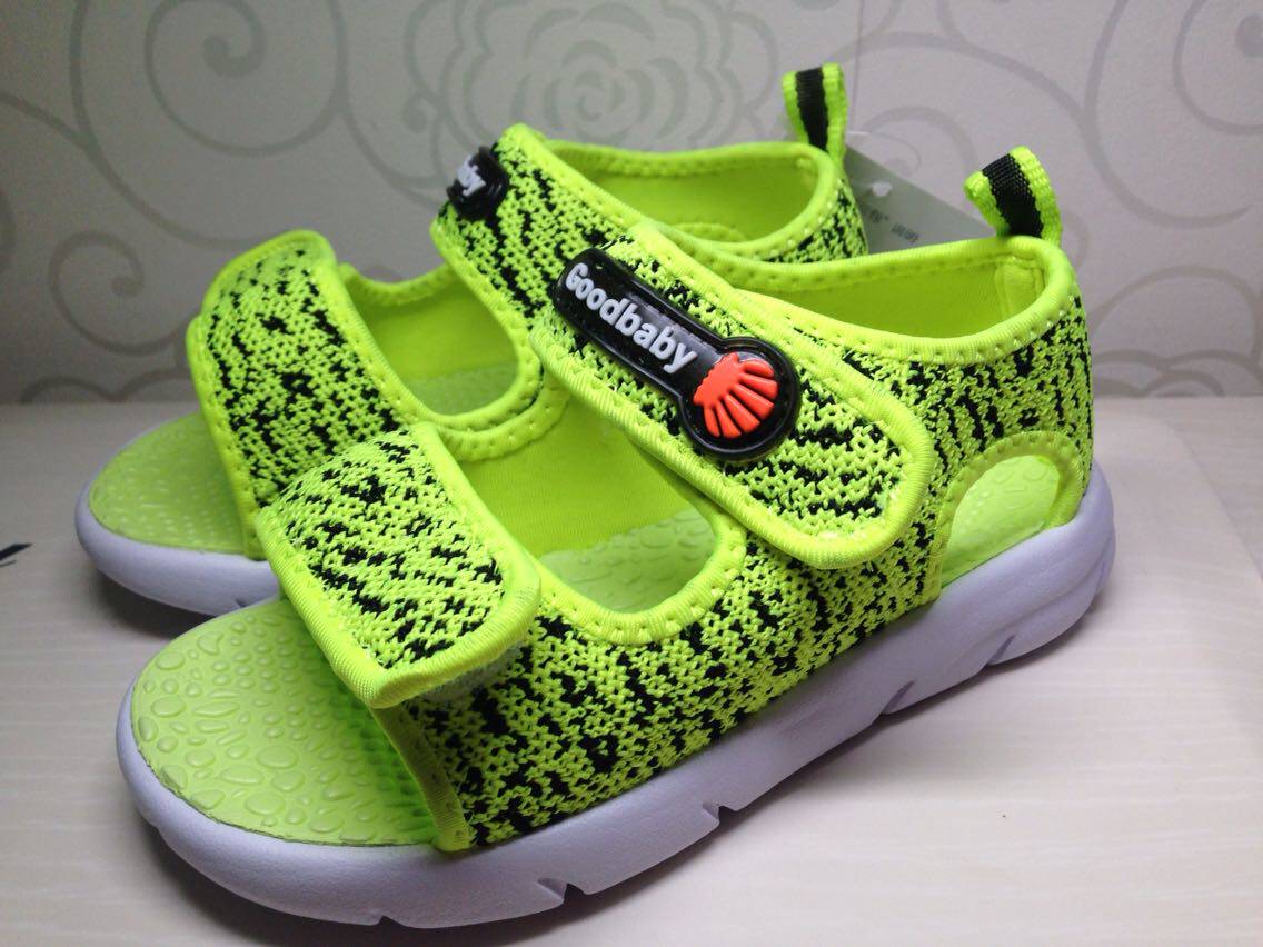 好孩子凉鞋清仓特价飞织超轻儿童品牌机能鞋夏季宝宝软底沙滩鞋