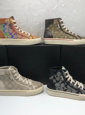 2024秋冬新厚底时尚平底短靴英伦系带圆头高帮舒适女鞋Van hongo