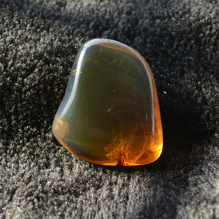 金珀 缅甸纯天然琥珀 金蓝珀 裸石 2415 挂件 齐翔珠宝