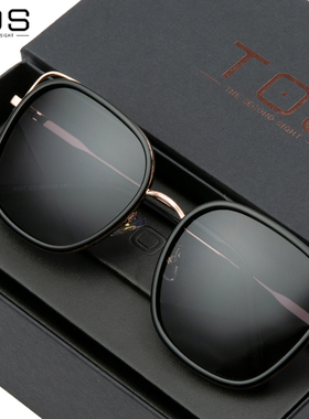 墨镜女太阳镜夏日海边防紫外线复古眼镜防晒大脸显瘦偏光2025新款