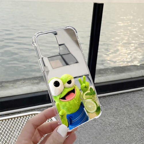 比奇堡丑鱼情侣适用iPhone17苹果14手机壳16ProMax荣耀90丑萌搞怪15华为Mate70Pro镜面P80小众oppo小米vi三星