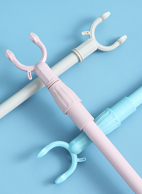 伸缩晾衣叉晾衣服叉杆阳台撑衣架挑衣挂衣杆取衣叉收晒衣竿叉衣棍