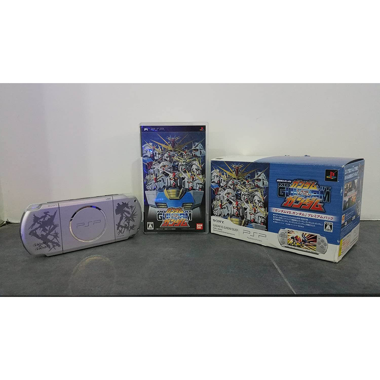 包邮 95新PSP 高达VS高达同捆限定版PSP3000主机