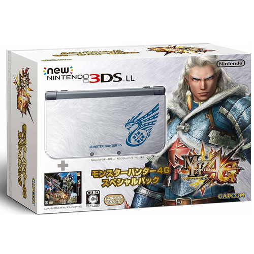现货包邮 8新 NEW3DSLL主机怪物猎人4G限定版