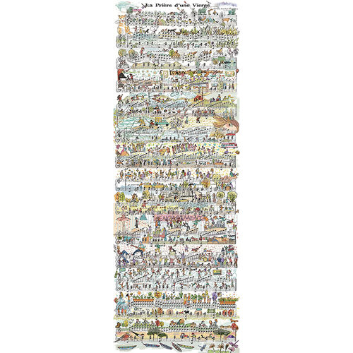 拼图少女祈祷升级超宽大幅面益智