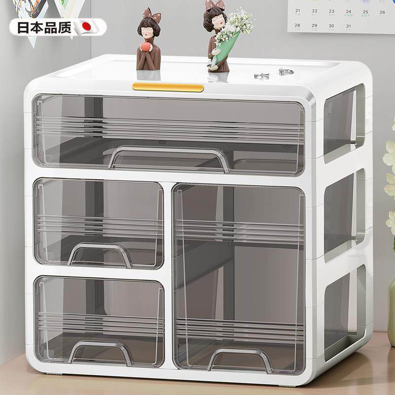 日本药箱家庭装家用收纳盒医药箱药品药物大号医疗箱抽屉式置物架