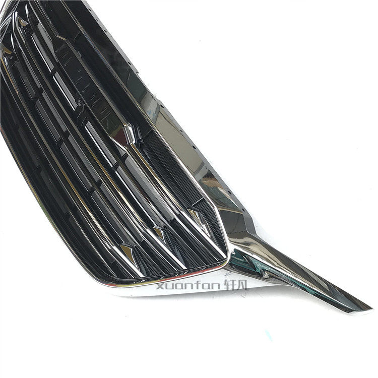 원래 CHERY JIETU X70 전면 범퍼 그릴 어셈블리 전기 도금 전면 라디에이터 그릴 밝은 스트립에 적합