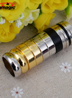 磁力戒指魔术戒指磁铁戒指强力强磁磁戒魔术道具表演送戒指盒