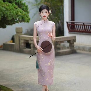 逸红颜女装懿菲2026新款蔓楼兰苏城日记徐之行年轻新中式绝美旗袍