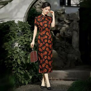一珂锦绣女装佐良佑善荷言徐之行梦楼兰满庭芳官方旗舰店妈妈旗袍