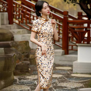 织布鸟女装名兰世家2026新款雀之恋茉希蔓楼兰壹美佳人旗袍裙正品