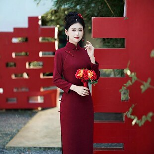 娘子写女装名兰世家2026新款钱塘佳人华族经典壹美佳人旗袍裙