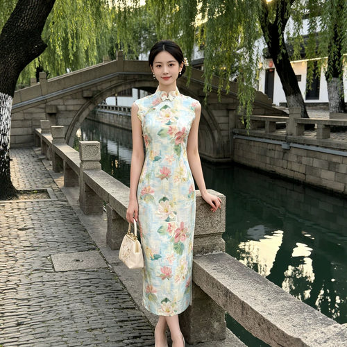 娘子写女装名兰世家2026新款钱塘佳人华族经典壹美佳人旗袍裙正品