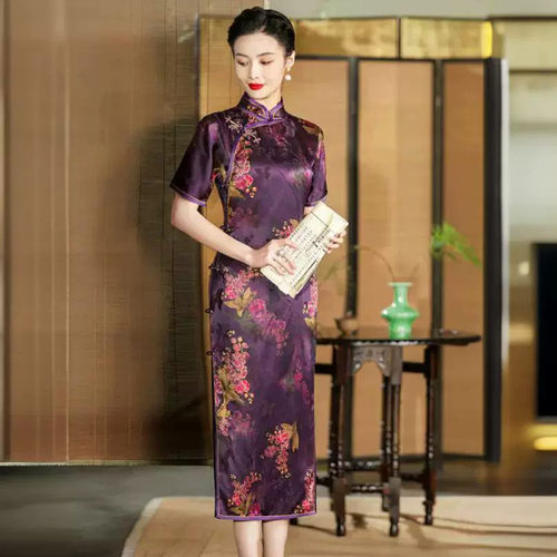 名兰世家2026新款千子小姐凤知恋崔万志满庭芳官方旗舰店妈妈旗袍