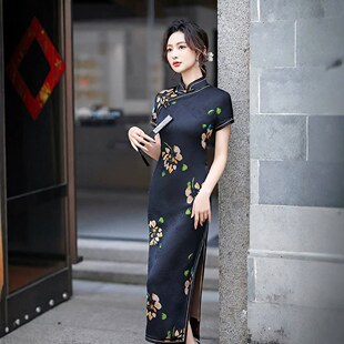 一珂锦绣女装佐良佑善荷言徐之行梦楼兰满庭芳官方旗舰店妈妈旗袍